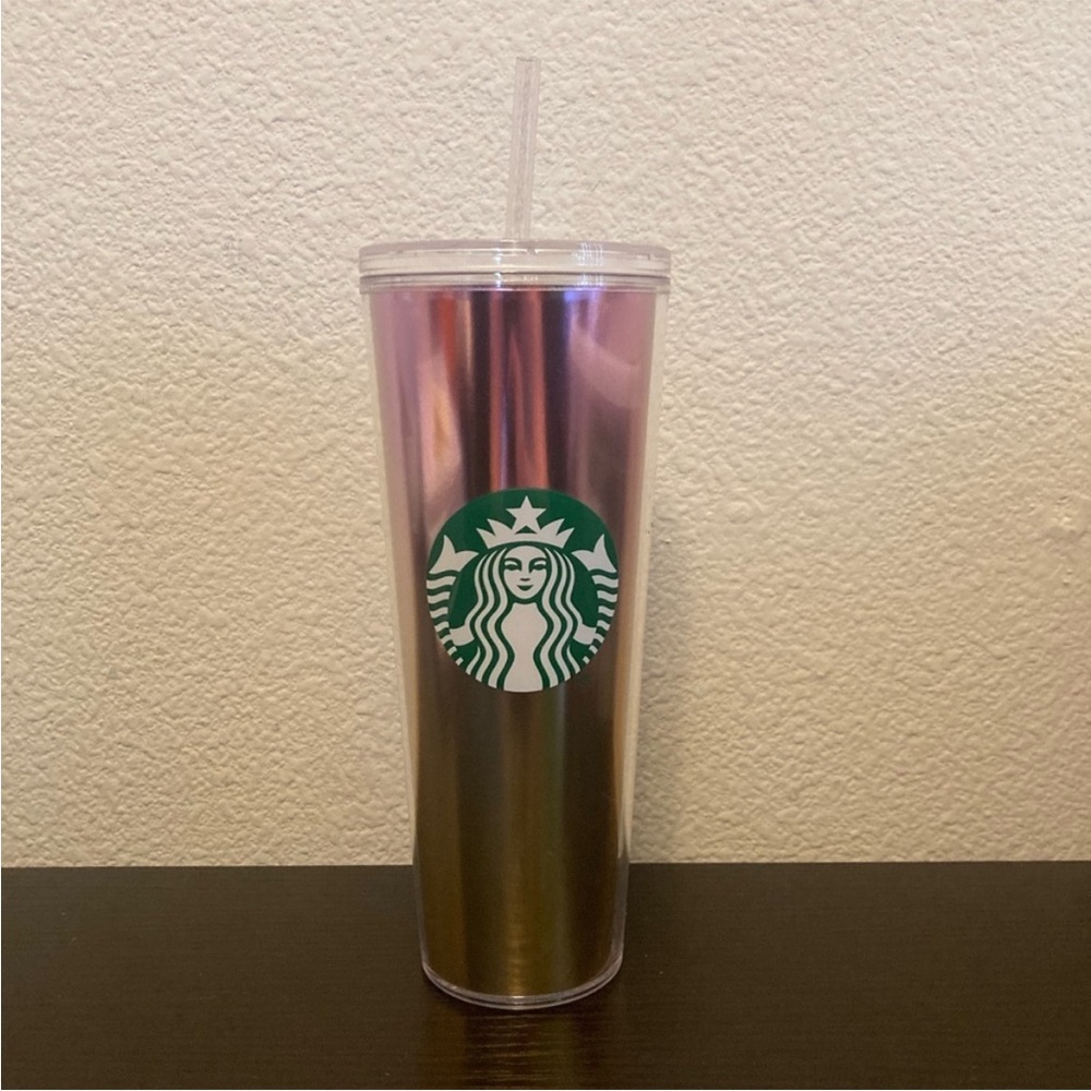 2025 Starbucks 24 oz iridescent tumbler - Picture 1 of 5